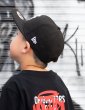 画像4: NEW ERA ニューエラ キッズ キャップ 【 Youth 9FIFTY クラシックロゴ 】 帽子 黒 フリーサイズ スナップバック NEWERA CAP (4)