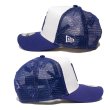 画像8: NEW ERA ニューエラ キッズ 【Youth 9FORTY A-Frame トラッカー MLB Mesh Embroidery】 メッシュキャップ 子供用 940 スナップバック トラッカー キッズサイズ ヤンキース ドジャース (8)
