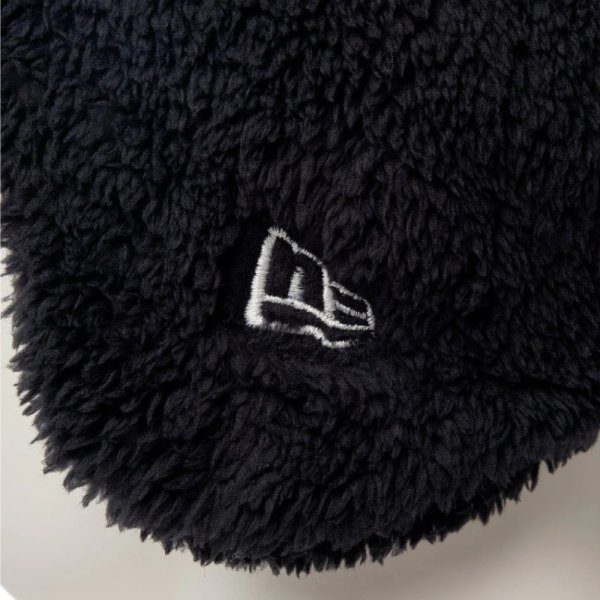 画像11: NEW ERA ニューエラ ニットキャップ 【キッズ Kid's イヤーフラップ ビーニー ミンクフリース Mink Fleece】 フリース 子供用 キッズ用 親子 ニット帽 防寒 冬小物 スポーツ スノーボード スキー 無地 (11)