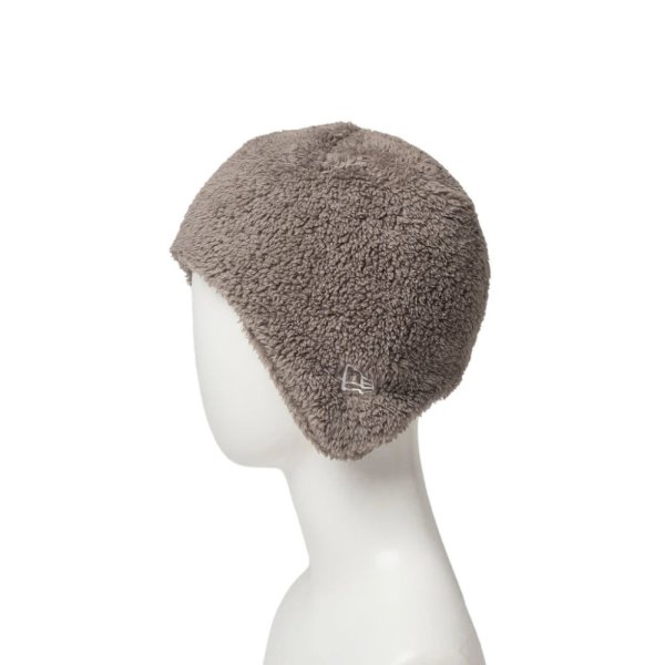 画像7: NEW ERA ニューエラ ニットキャップ 【キッズ Kid's イヤーフラップ ビーニー ミンクフリース Mink Fleece】 フリース 子供用 キッズ用 親子 ニット帽 防寒 冬小物 スポーツ スノーボード スキー 無地 (7)