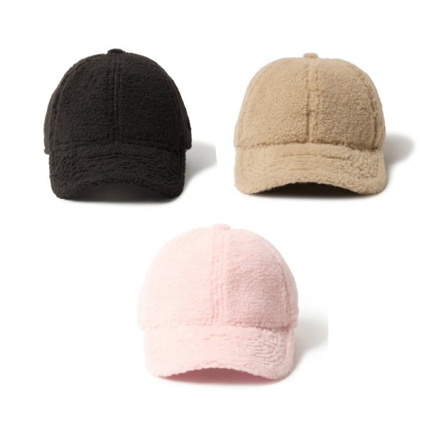 画像2: NEW ERA ニューエラ 【キッズ】 キャップ 【Youth 9TWENTY Boa Fleece ボアフリース ベーシック】 子供用 キッズ用 親子 ボア スナップバック 冬小物 ローキャップ (2)