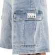 画像14: PRO CLUB プロクラブ 【Baggy Denim Cargo Short】 ジーンズ デニム バギーパンツ カーゴパンツ ハーフパンツ ヘビーウェイト ウォッシュ加工 大きいサイズ メンズ (14)