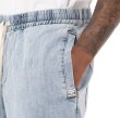 画像14: PRO CLUB プロクラブ 【Denim Lounge Short】 ジーンズ デニム ショートパンツ ハーフパンツ イージーパンツ ウォッシュ加工 大きいサイズ メンズ (14)