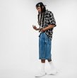 画像6: PRO CLUB プロクラブ 【Denim Lounge Short】 ジーンズ デニム ショートパンツ ハーフパンツ イージーパンツ ウォッシュ加工 大きいサイズ メンズ (6)