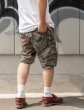 画像5: BLEECKER & MERCER 【Premium Washed Denim Cargo Shorts】 デニム ショートパンツ ハーフパンツ カーゴパンツ カモフラ 迷彩 大きいサイズ ストリート パンツ ジーンズ メンズ (5)