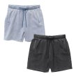 画像2: BLEECKER & MERCER 【Basic Fleece Sweat Shorts】 WESTCOAST HIPHOP ショートパンツ ハーフパンツ スウェット 無地 夏 メンズ ストリート 大きいサイズ ビッグサイズ (2)