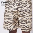 画像1: FWRD DENIM ハーフパンツ 【 タイガーストライプ 迷彩 】【トップス別売り】 柄パン ボードショーツ (1)