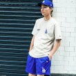 画像4: NEW ERA ニューエラ  【 メッシュ ショーツ MLB ロゴ 】 NY LA ハーフパンツ トレパン フィットネス NEWERA (4)