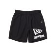 画像2: NEW ERA ニューエラ 【ストレッチ ナイロン ショートパンツ Flag & Wordmark】 ハーフパンツ ショートパンツ メンズ フラッグロゴ スポーツ 夏 (2)