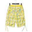 画像3: PJ MARK 【チェック ショートパンツ】 ピージェーマーク CHECK SHORT PANTS ハンパ丈 ハーフパンツ ショーツ ベルト付きUSサイズ メンズ (3)