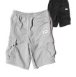 画像13: SHAKA WEAR シャカウェア 【 Fleece Cargo Shorts】 無地スウェット カーゴ ハーフパンツ ショートパンツ USサイズ ズボン メンズ 大きいサイズ ビッグサイズ LA ロサンゼルス (13)