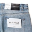 画像13: VICTORIOUS 【 BAGGY FIT DENIM SHORTS 】 バギー デニム ハーフパンツ ヴィクトリアス (13)