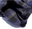画像11: 【L 〜 5XL】 YAGO  カーゴショートパンツ 【 ブルー×ブラック 24F 】 チェック ハーフパンツ チカーノ ローライダー (11)