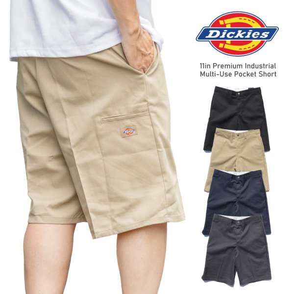 画像1: DICKIES ディッキーズ 【11インチ ハーフパンツ Premium Industrial Multi-Use Pocket Short】 メンズ 大きいサイズ Dickies ショートパンツ LR642 USライン 作業着 ワークショーツ USサイズ (1)