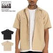 画像1: PRO CLUB プロクラブ 【Short Sleeve Work Shirts】 半袖 シャツ 無地 メンズ 大きいサイズ 作業着 作業服 オープンシャツ ローライダー (1)