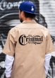 画像7: CRIMINAL Original 【 Work shirts 】シャツ 半袖シャツ ワークシャツ クリミナルオリジナル L - 4XL (7)