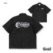 画像11: CRIMINAL Original 【 Work shirts 】シャツ 半袖シャツ ワークシャツ クリミナルオリジナル L - 4XL (11)