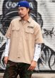 画像6: CRIMINAL Original 【 Work shirts 】シャツ 半袖シャツ ワークシャツ クリミナルオリジナル L - 4XL (6)