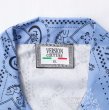 画像6: VERSION COUTURE ヴァージョン クチュール 【Paisley Print Button Down Shirts】 半袖シャツ ペイズリー バンダナ 夏 メンズ 大きいサイズ オープンシャツ USサイズ (6)