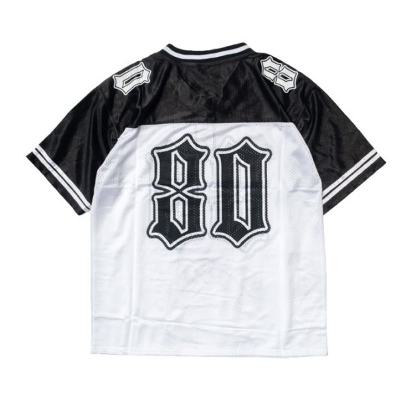 画像3: VICTORIOUS 【 フットボールシャツ 80 】 ゲームシャツ 半袖 チカーノ ローライダー 90s LA (3)