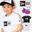 画像1: 子供用【90〜120】ニューエラ キッズ Tシャツ 【 ボックスロゴ YOUTH 】NEWERA NEW ERA KIDS (1)