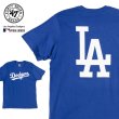 画像1: 47brand フォーティーセブン Tシャツ【 ロサンゼルス・ドジャース ビッグロゴ LA 】 MLB オフィシャル (1)