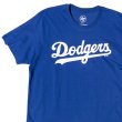 画像4: 47brand フォーティーセブン Tシャツ【 ロサンゼルス・ドジャース ビッグロゴ LA 】 MLB オフィシャル (4)