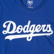 画像5: 47brand フォーティーセブン Tシャツ【 ロサンゼルス・ドジャース ビッグロゴ LA 】 MLB オフィシャル (5)