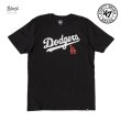 画像3: 47brand フォーティーセブン Tシャツ【 ロサンゼルス・ドジャース SCRIPT & LA ダブルロゴ 】 MLB オフィシャル (3)