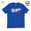 画像4: 47brand フォーティーセブン Tシャツ【 ロサンゼルス・ドジャース SCRIPT & LA ダブルロゴ 】 MLB オフィシャル (4)