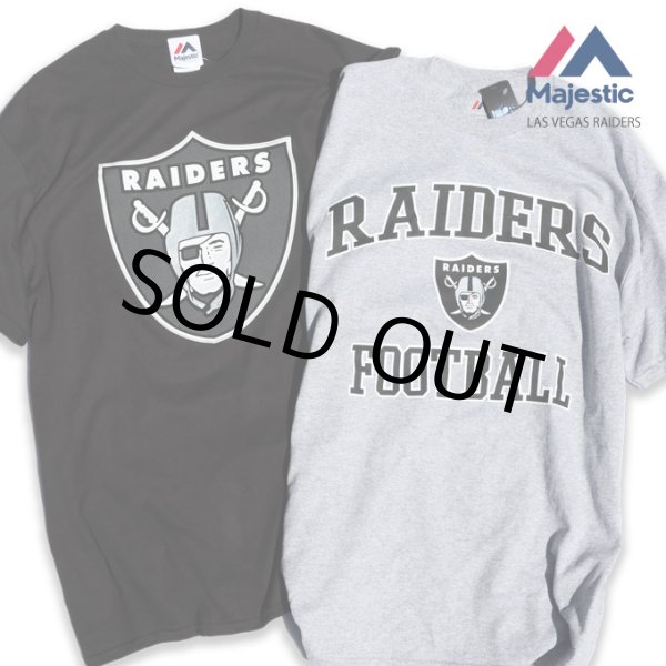 画像1: MAJESTIC マジェスティック Tシャツ【ラスベガス・レイダース】 RAIDERS NFL (1)