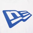 画像2: NEW ERA ニューエラ 半袖 Tシャツ 【フラッグロゴ FLAG LOGO】 WHITE×BLUE (2)