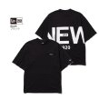 画像4: NEW ERA ニューエラ Tシャツ 【オーバーサイズド コットン Tシャツ Zoom Up Logo】 コットン TEE メンズ 大きいサイズ ユニセックス ロゴ オーバーサイズ NEWERA 正規品 (4)