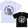 画像11: ヘビーウェイト プリント Tシャツ 【 God Bless My Hustle プレイハンド 】LA 西海岸 カリフォルニア ロサンゼルス ローライダー チカーノ (11)