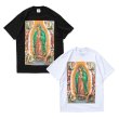 画像2: ヘビーウェイト プリント Tシャツ 【 Pray For Us / マリア 】 MARIA グアダルーペ (2)