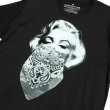 画像4: RETRO HERITAGE Tシャツ【 モンロー BANDANA OG 】 バンダナ マリリンモンロー ヒップホップ HIPHOP ラッパー (4)