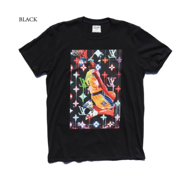 画像2: RMAX Clothing Tシャツ【 KOBE LV 】 コービーブライアント NBA モノグラム  フォトT (2)