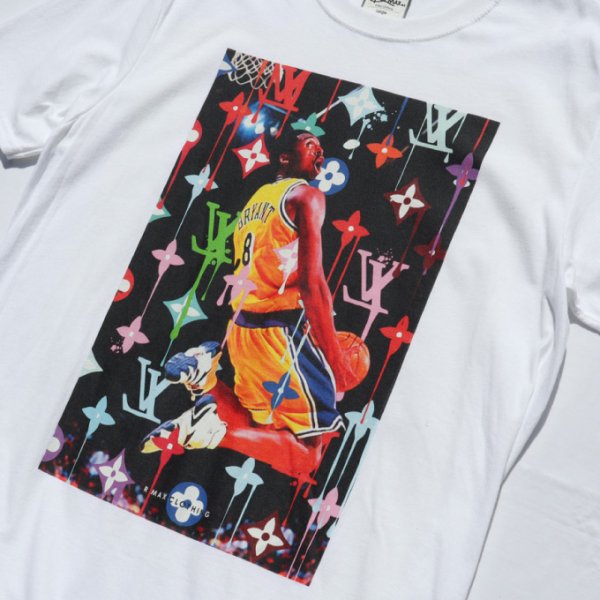 画像5: RMAX Clothing Tシャツ【 KOBE LV 】 コービーブライアント NBA モノグラム  フォトT (5)