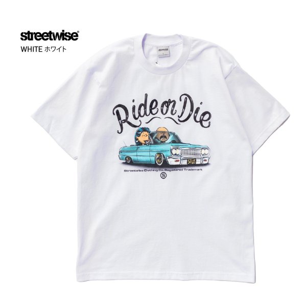 画像3: STREETWISE ストリートワイズ  【RANFLA Short Sleeve Tee】  ヘビーウェイト LA ロサンゼルス カリフォルニア 西海岸 WESTCOAST HIPHOP ビッグサイズ メンズ プリントTシャツ 半袖 (3)