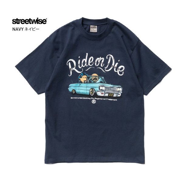 画像4: STREETWISE ストリートワイズ  【RANFLA Short Sleeve Tee】  ヘビーウェイト LA ロサンゼルス カリフォルニア 西海岸 WESTCOAST HIPHOP ビッグサイズ メンズ プリントTシャツ 半袖 (4)