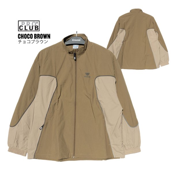 画像10: PRO CLUB プロクラブ 【Comfort Wide Track Jacket】 ジャケット アウター ライトアウター ウィンドブレーカー スポーツ ナイロンジャケット ビッグサイズ HIPHOP (10)