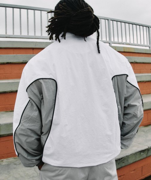 画像7: PRO CLUB プロクラブ 【Comfort Wide Track Jacket】 ジャケット アウター ライトアウター ウィンドブレーカー スポーツ ナイロンジャケット ビッグサイズ HIPHOP (7)