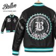 画像1: BALLIN  【 C.R.E.A.M. STADIUM JACKET 】 スタジャン PUレザー アウター ジャケット (1)