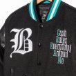 画像4: BALLIN  【 C.R.E.A.M. STADIUM JACKET 】 スタジャン PUレザー アウター ジャケット (4)