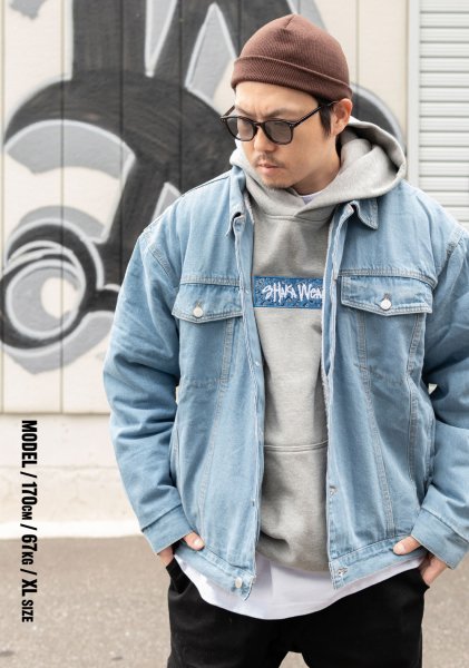 画像3: BAY FASHION ベイファッション 【Denim Jacket】 アウター デニムジャケット ボア 長袖 厚手 ストリート ビッグサイズ メンズ (3)