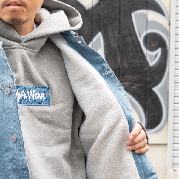 画像6: BAY FASHION ベイファッション 【Denim Jacket】 アウター デニムジャケット ボア 長袖 厚手 ストリート ビッグサイズ メンズ (6)