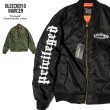 画像1: BLEECKER & MERCER ブリーカー＆マーサー 【 ボンバージャケット 】 ジャケット アウター 長袖 HIPHOP メンズ 大きいサイズ ストリート MA-1 ミリタリージャケット (1)