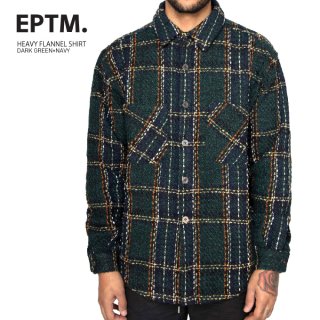 【返品保証】EPTM エピトミ Mサイズ 厚手 フランネル シャツジャケット ネルシャツ シャツ