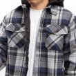 画像8: LA GATE エルエーゲート 【Flannel Quilting Jacket】 ジャケット チェック フランネル生地 キルティング 大きいサイズ ビッグサイズ HIPHOP チカーノ ローライダー (8)