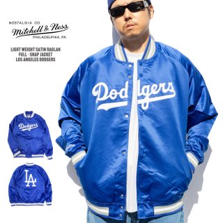 光沢のあるサテン生地を使った軽量スタジャン!! Mitchell & Ness